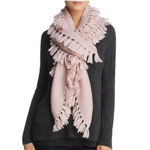 NWT rebecca minkoff fringed muffler scarf